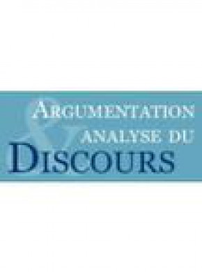 Argumentation Et Analyse Du Discours雜志
