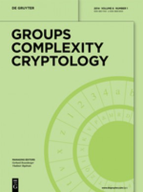 Groups Complexity Cryptology雜志