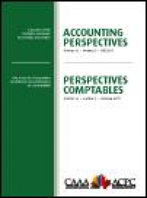 Accounting Perspectives雜志