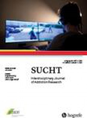 Sucht-zeitschrift Fur Wissenschaft Und Praxis雜志