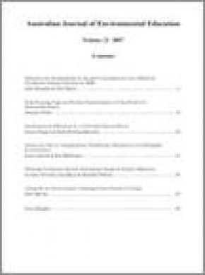 Australian Journal Of Environmental Education雜志