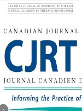Canadian Journal Of Respiratory Therapy雜志