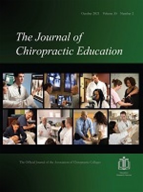 Journal Of Chiropractic Education雜志