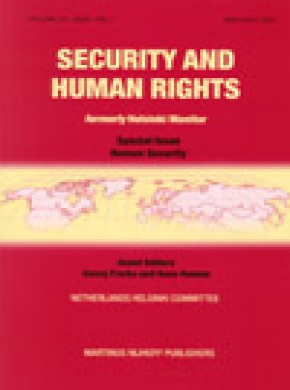 Security And Human Rights雜志