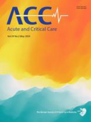 Acute And Critical Care雜志