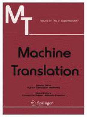 Machine Translation雜志
