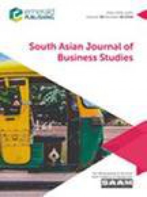South Asian Journal Of Business Studies雜志