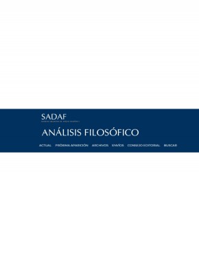 Analisis Filosofico雜志