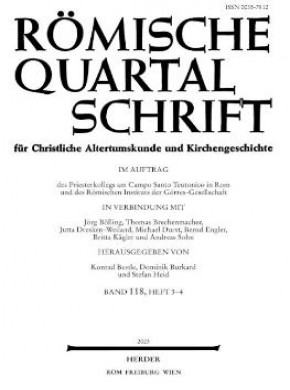 Romische Quartalschrift Fur Christliche Altertumskunde Und Kirchengeschichte雜志