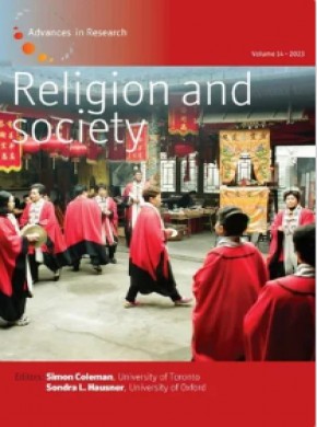 Religion And Society-advances In Research雜志