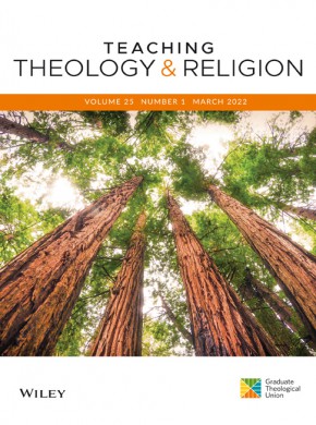 Teaching Theology And Religion雜志