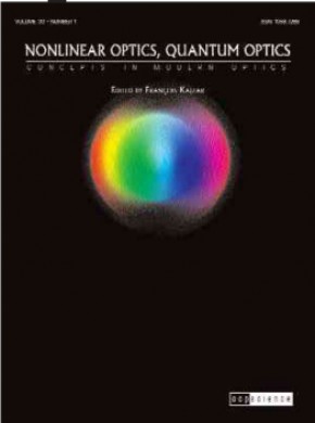 Nonlinear Optics Quantum Optics-concepts In Modern Optics雜志