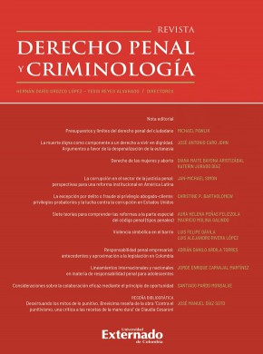 Derecho Penal Y Criminologia雜志