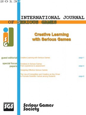 International Journal Of Serious Games雜志