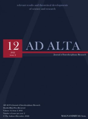 Ad Alta-journal Of Interdisciplinary Research雜志