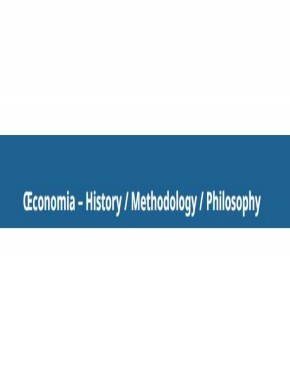Oeconomia-history Methodology Philosophy雜志