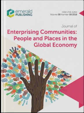 Journal Of Enterprising Communities-people And Places In The Global Economy雜志