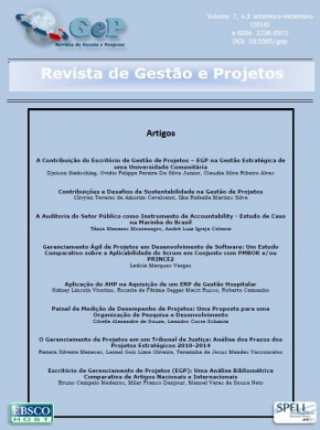 Revista De Gestao E Projetos雜志