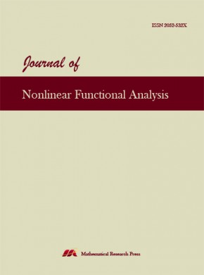 Journal Of Nonlinear Functional Analysis雜志