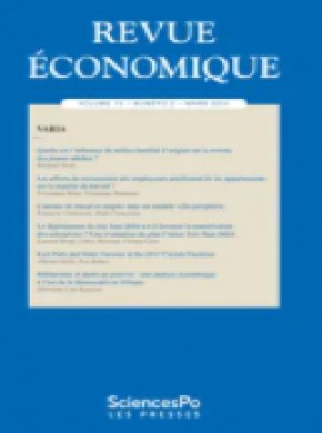 Revue Economique雜志