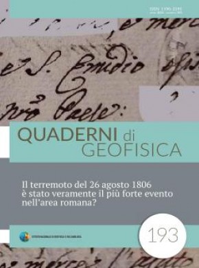 Quaderni Di Geofisica雜志